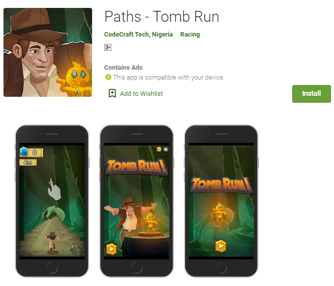 Paths - Tomb Run